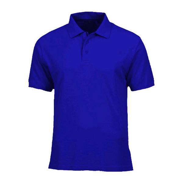 Camisa polo azul royal png