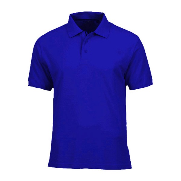 Polo azul camisa top